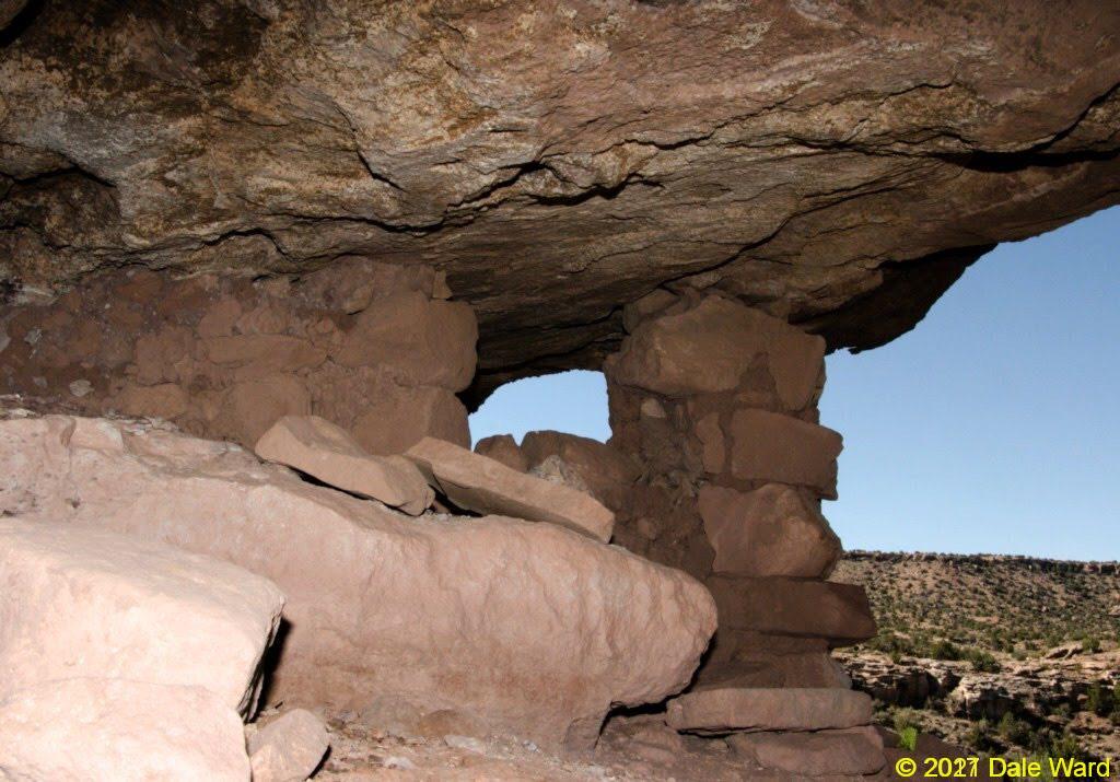 Looking through the ruin’s window